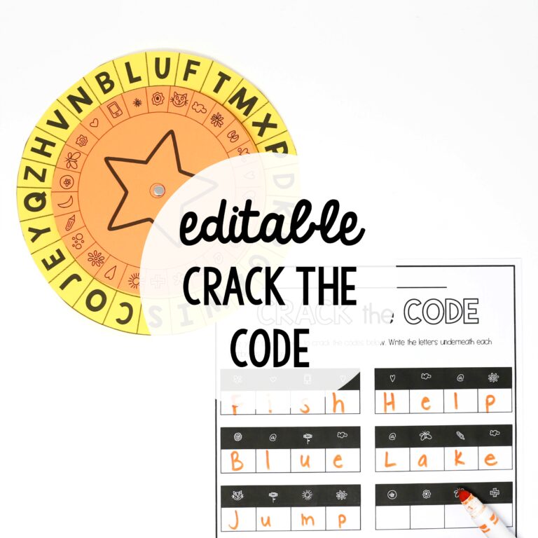 Editable Crack the Code