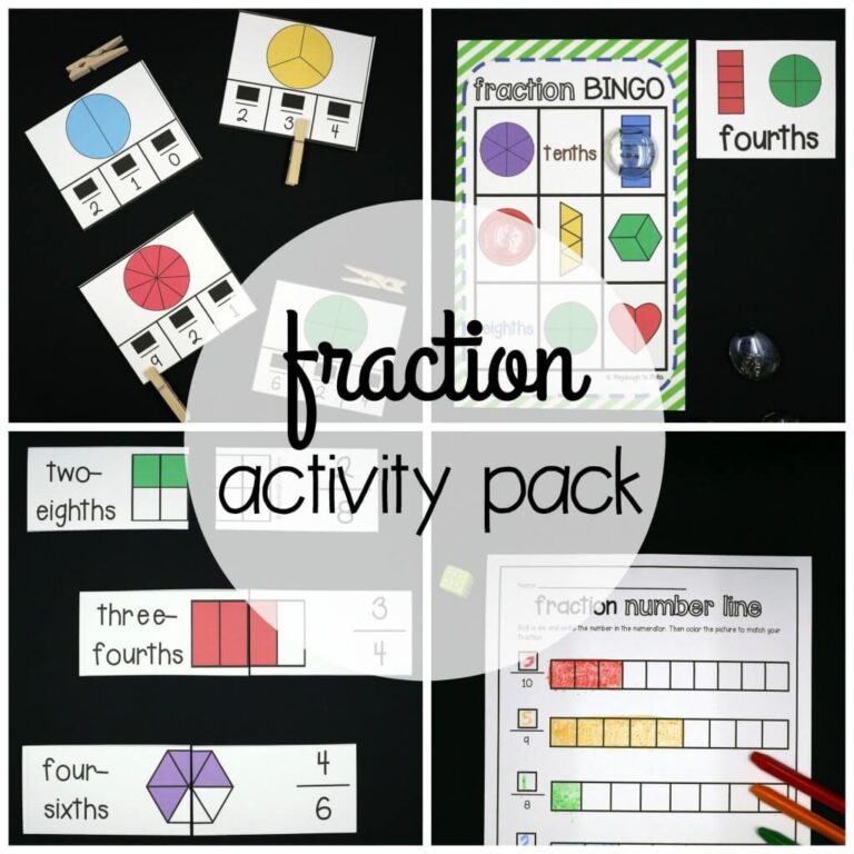 Fraction Activity Pack