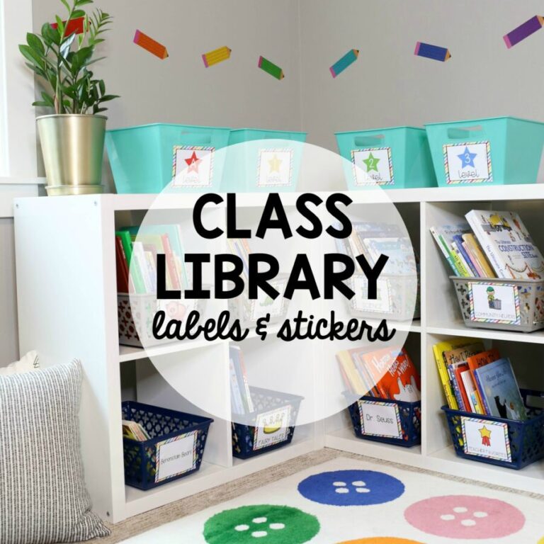 Class Library Labels & Stickers