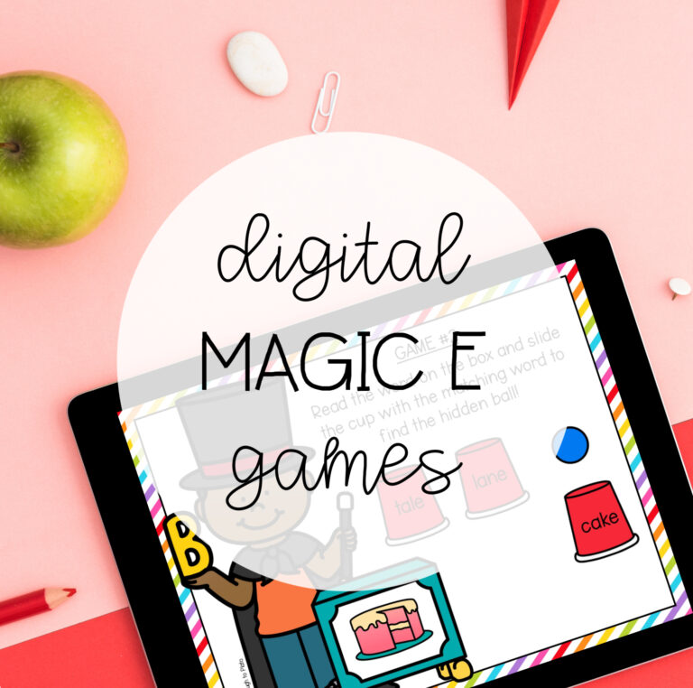 Digital Games – Magic E Words