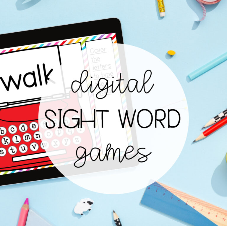 Digital Games – Sight Words