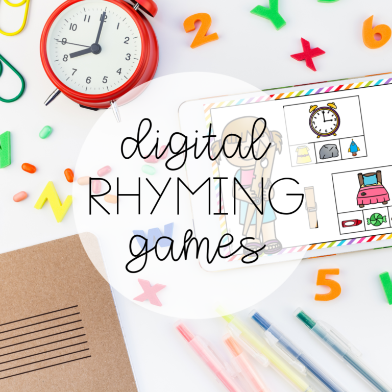 Digital Games – Rhyming