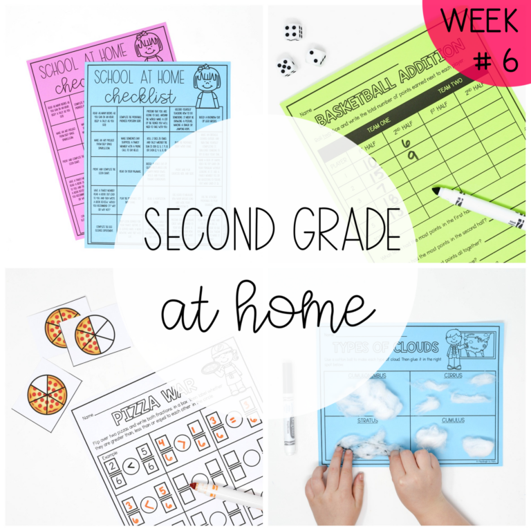 Second Grade at Home – Distance Learning #6