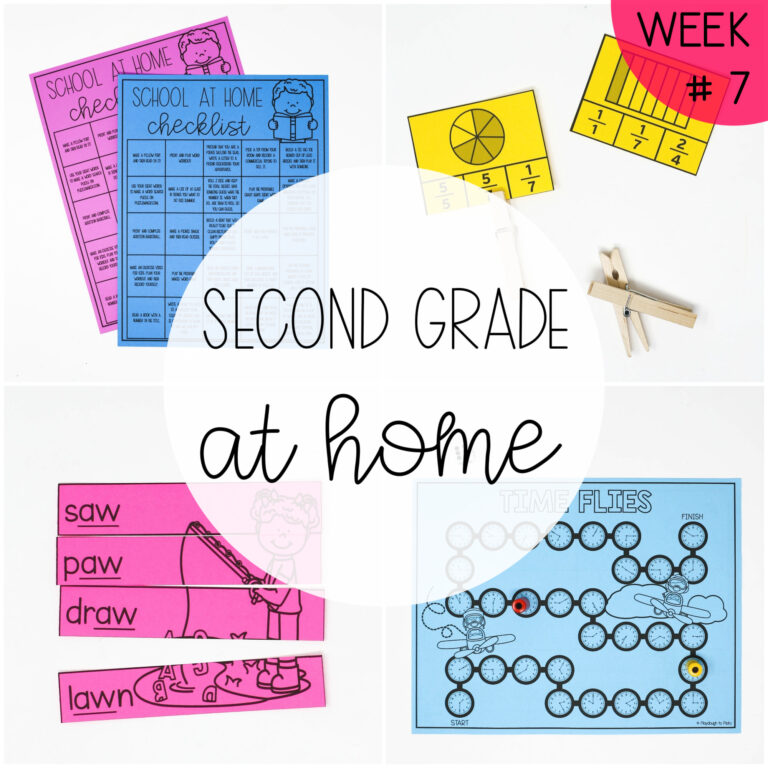 Second Grade at Home – Distance Learning #7