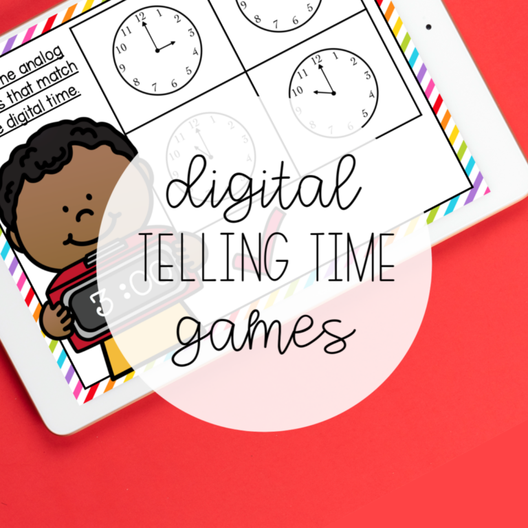 Digital Games – Telling Time