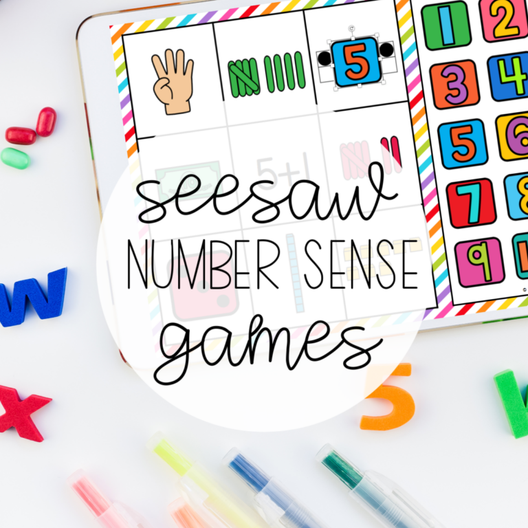 Seesaw Games – Number Sense