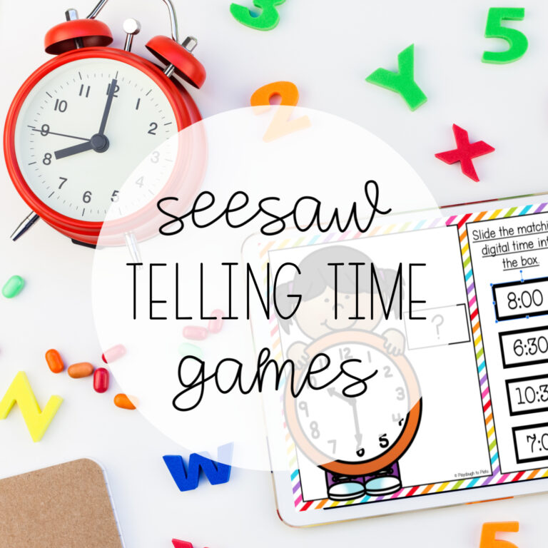 Seesaw Games – Telling Time
