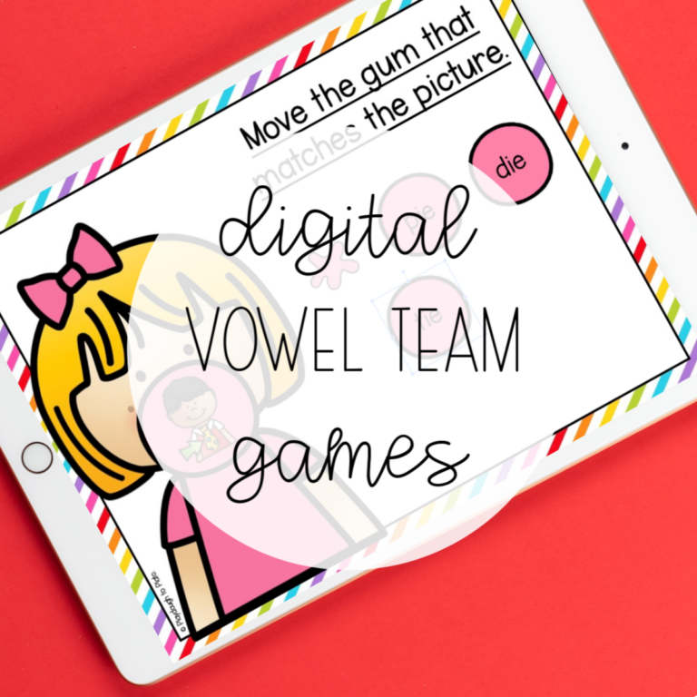 Digital Games – Vowel Teams