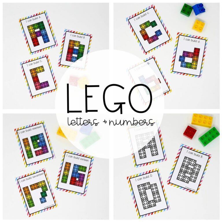 LEGO Letters and Numbers