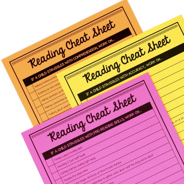 Lesson Planning Cheat Sheets