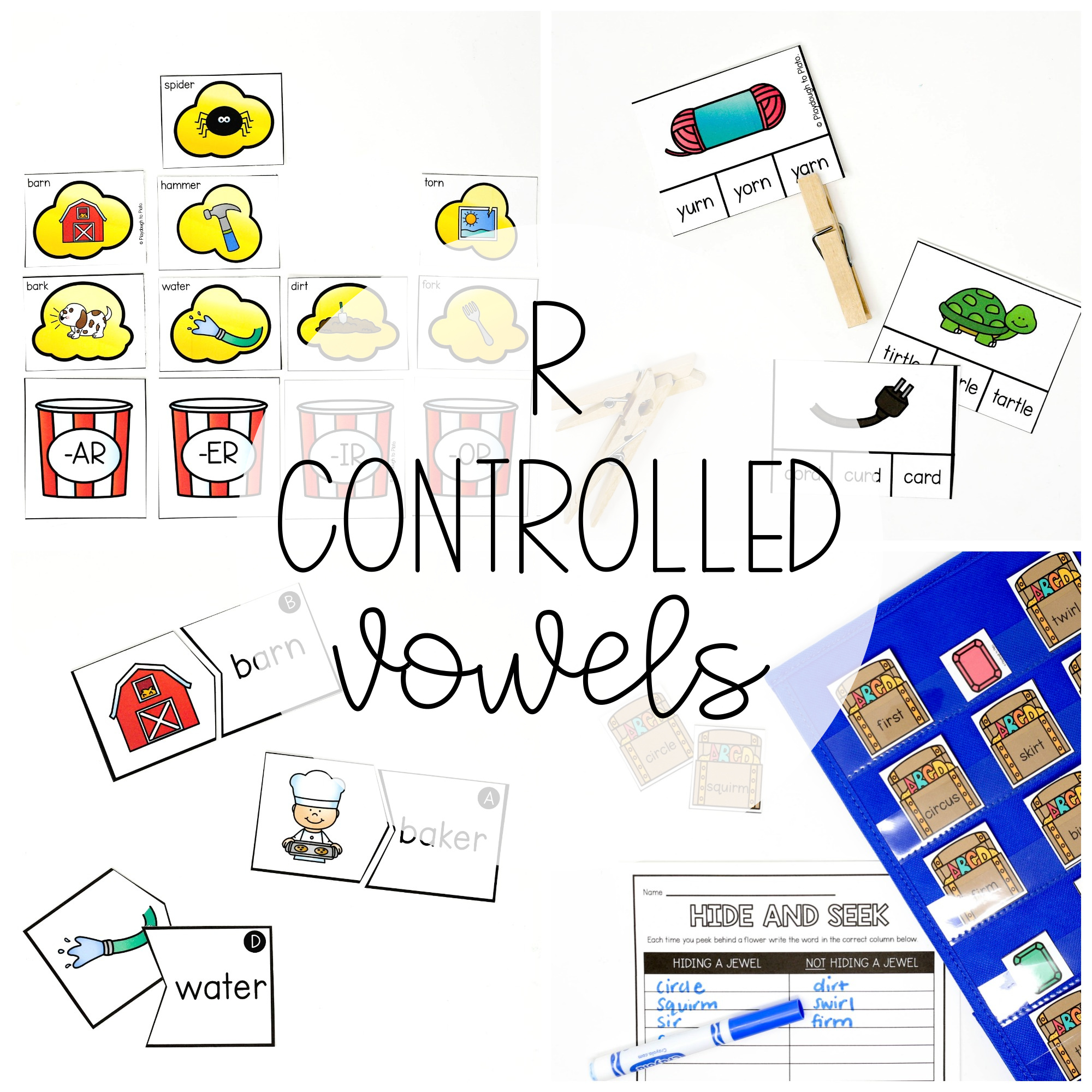 R-Controlled Vowel Centers