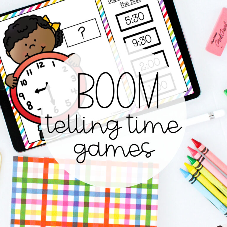 Boom Telling Time Games