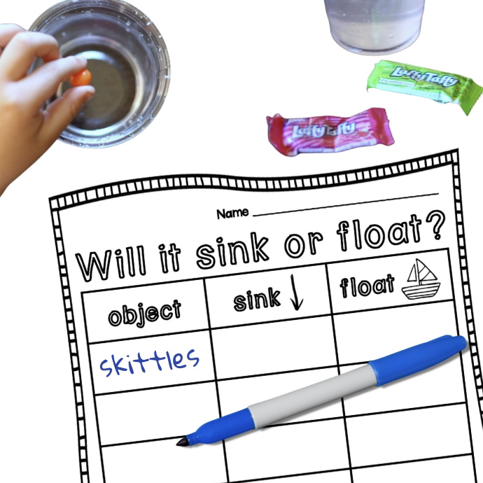 Sink or Float Candy Science