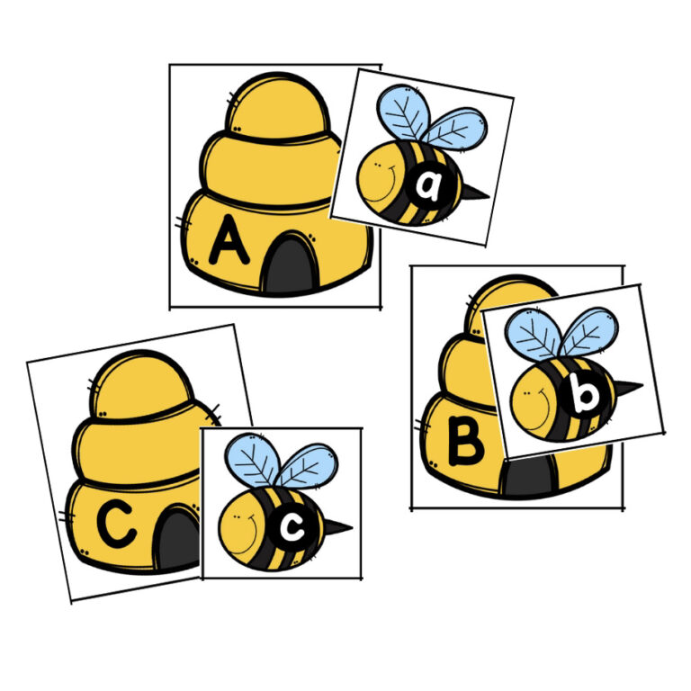 Beehive Alphabet Match