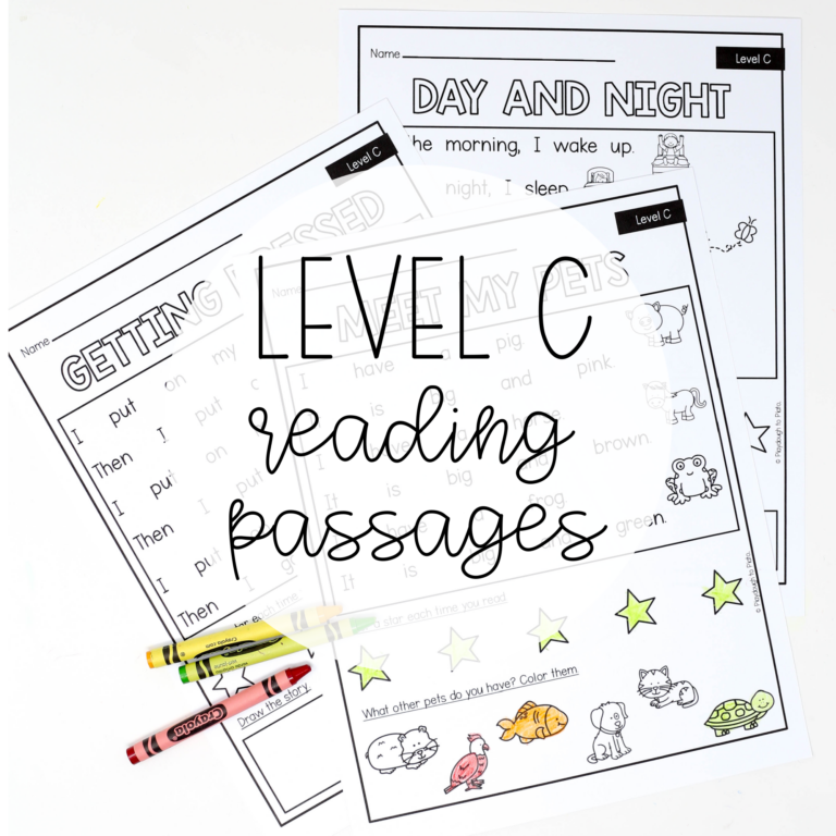 Level C Reading Passages