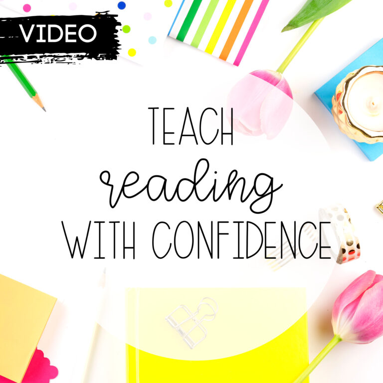 Teach Reading with Confidence