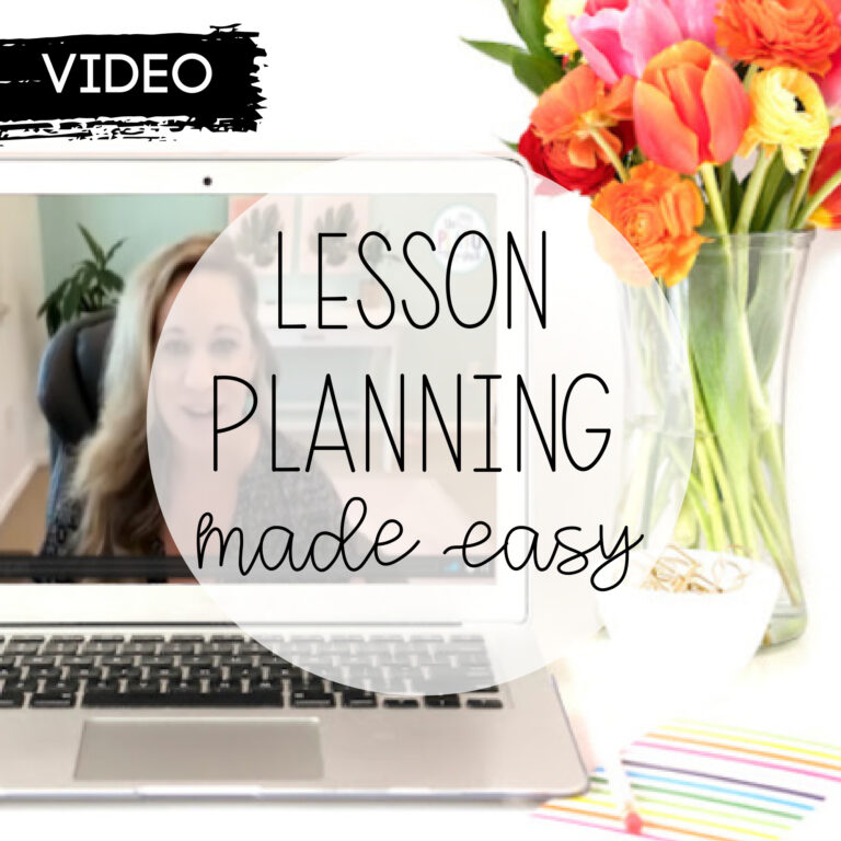 Lesson Planning Made Easy