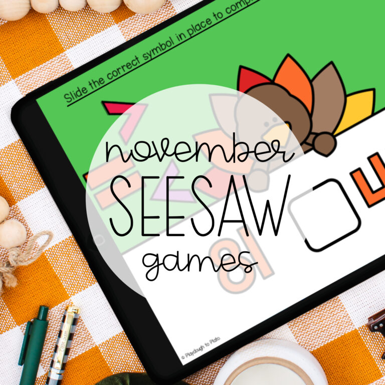 November Seesaw Games