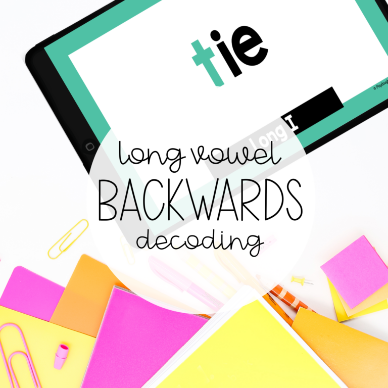 Long Vowel Backwards Decoding