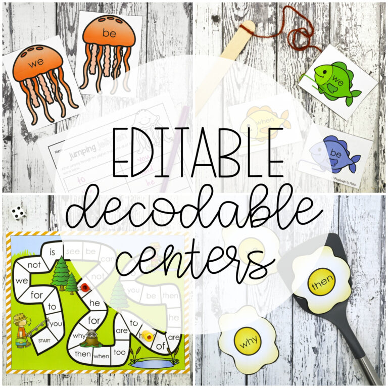 Editable Decodable Centers