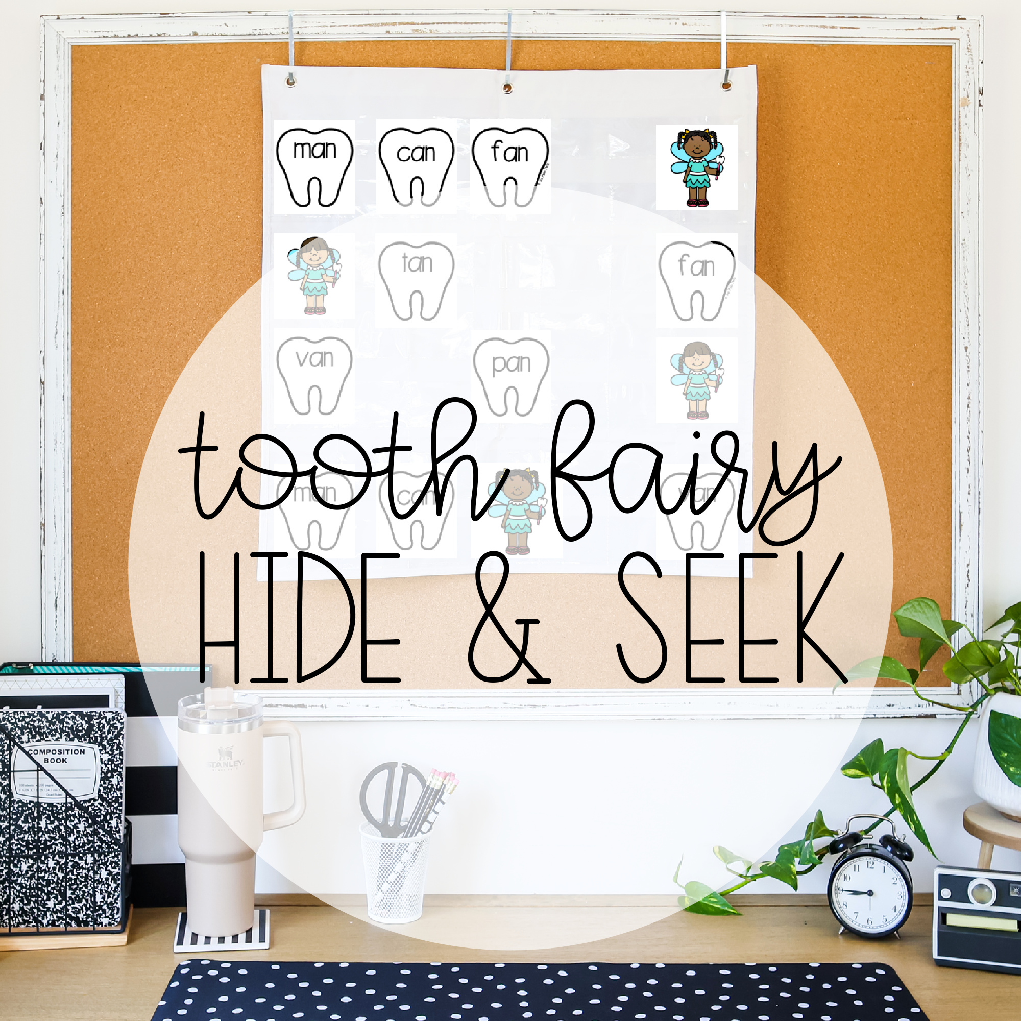 Tooth Fairy Pocket Chart Hide & Seek