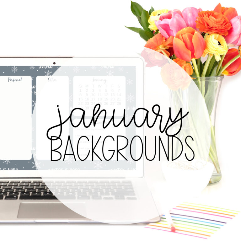 January Desktop Backgrounds
