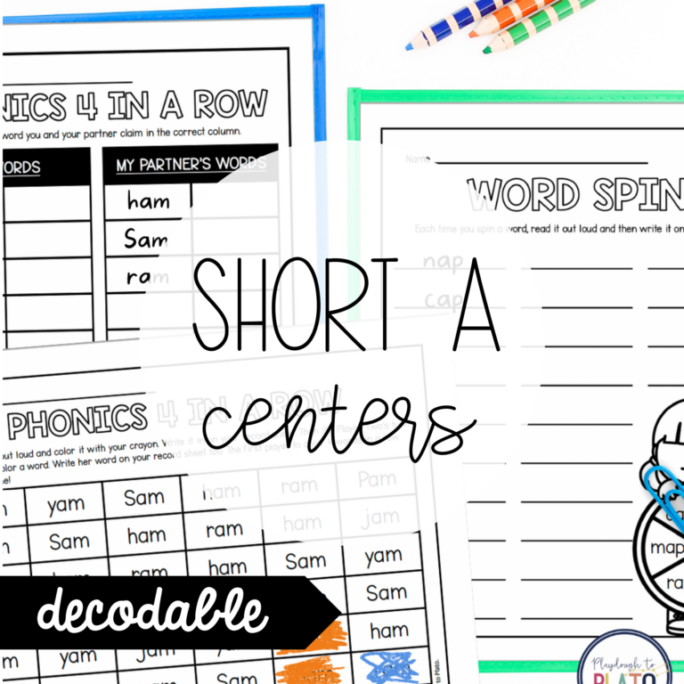 Decodable Short A Centers